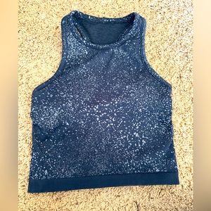 Lululemon Cropped Tank (built in bra)